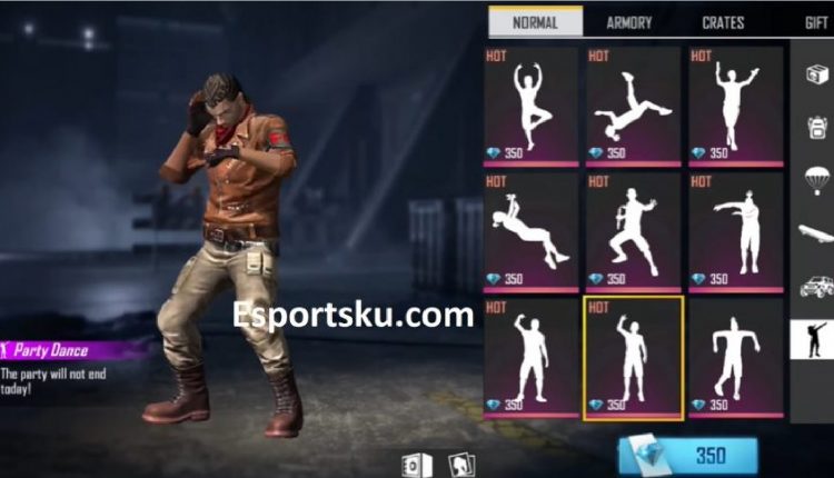 How To Obtain The Party Dance Emote In Free Fire FF Esports