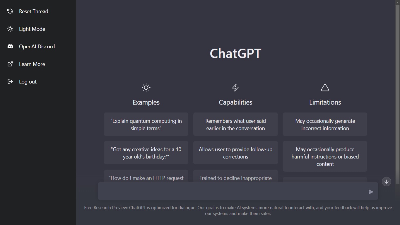 Search What Is Chatgpt Chat Gpt Explained With Ai Chatbot Examples