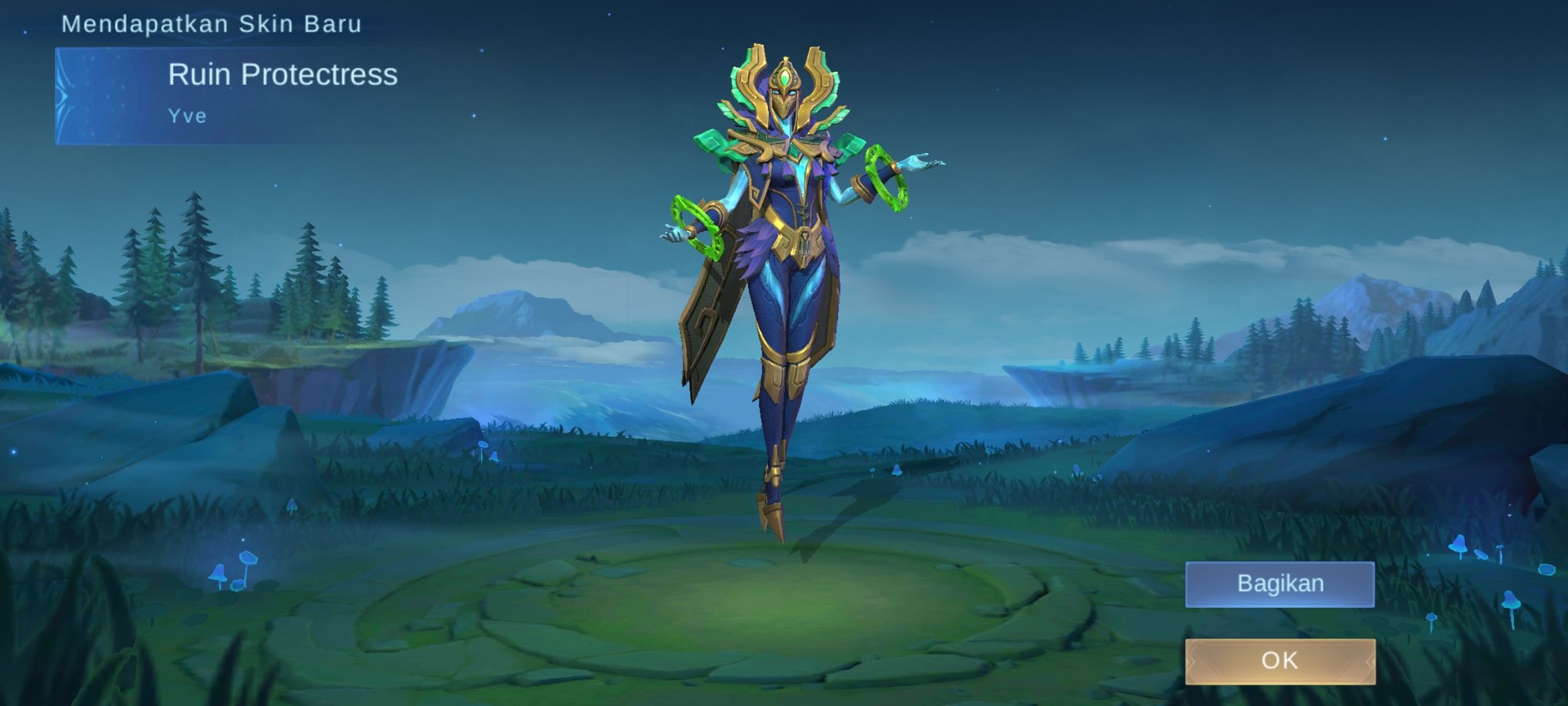 Price Of The Yve Ruin Protectress Elite Mobile Legends Ml Skin Esports