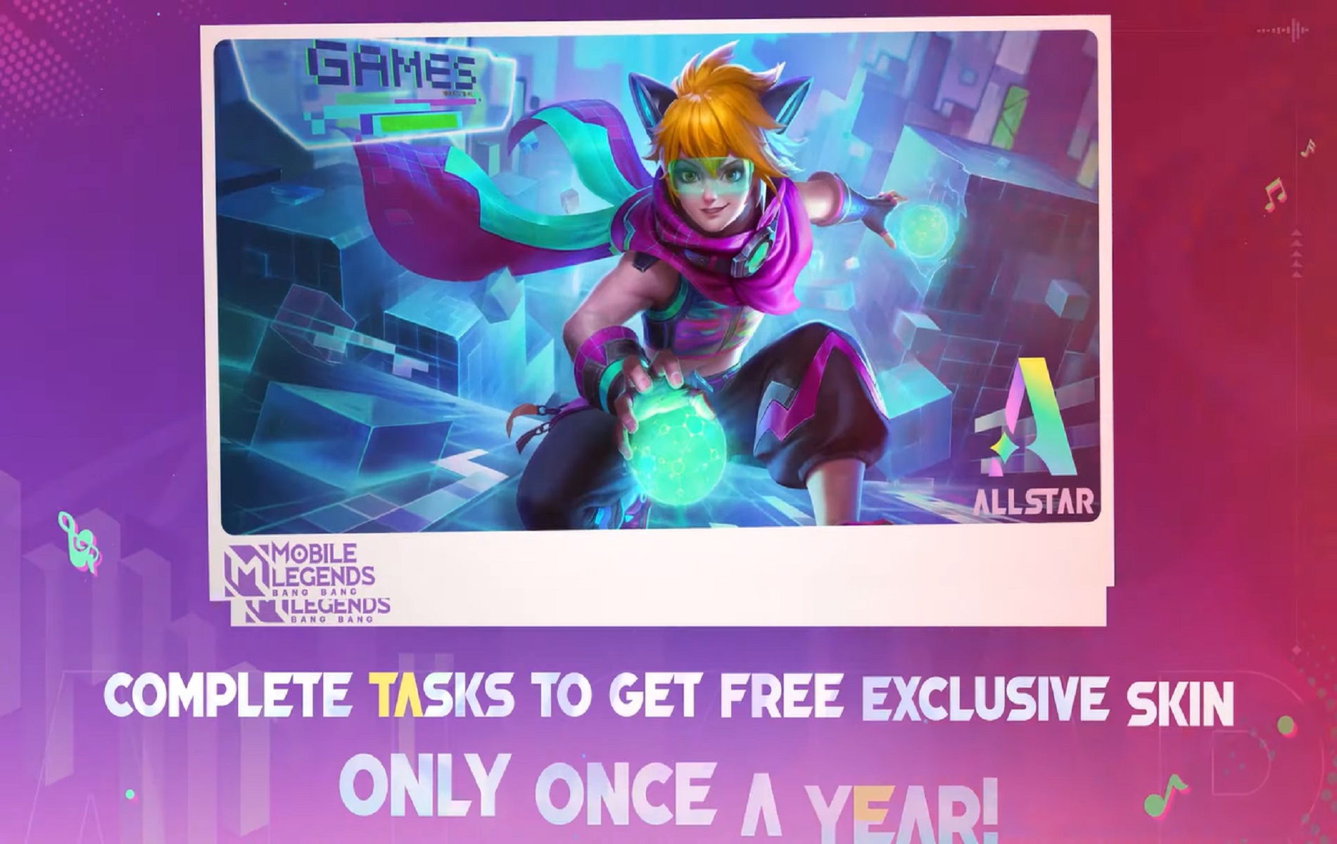 ALLSTAR Last Encore Event Date Mobile Legends ML Get Free Skins