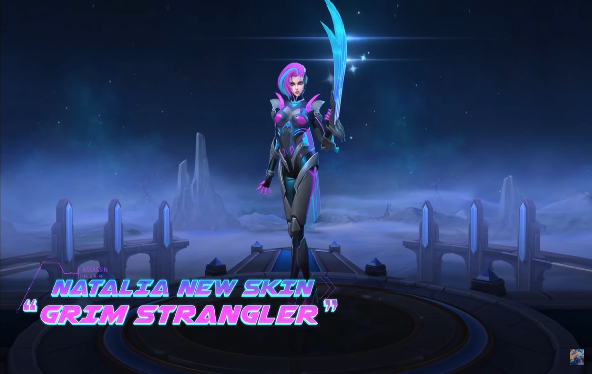 Natalia Grim Strangler Summon Pattern Mobile Legends ML Esports