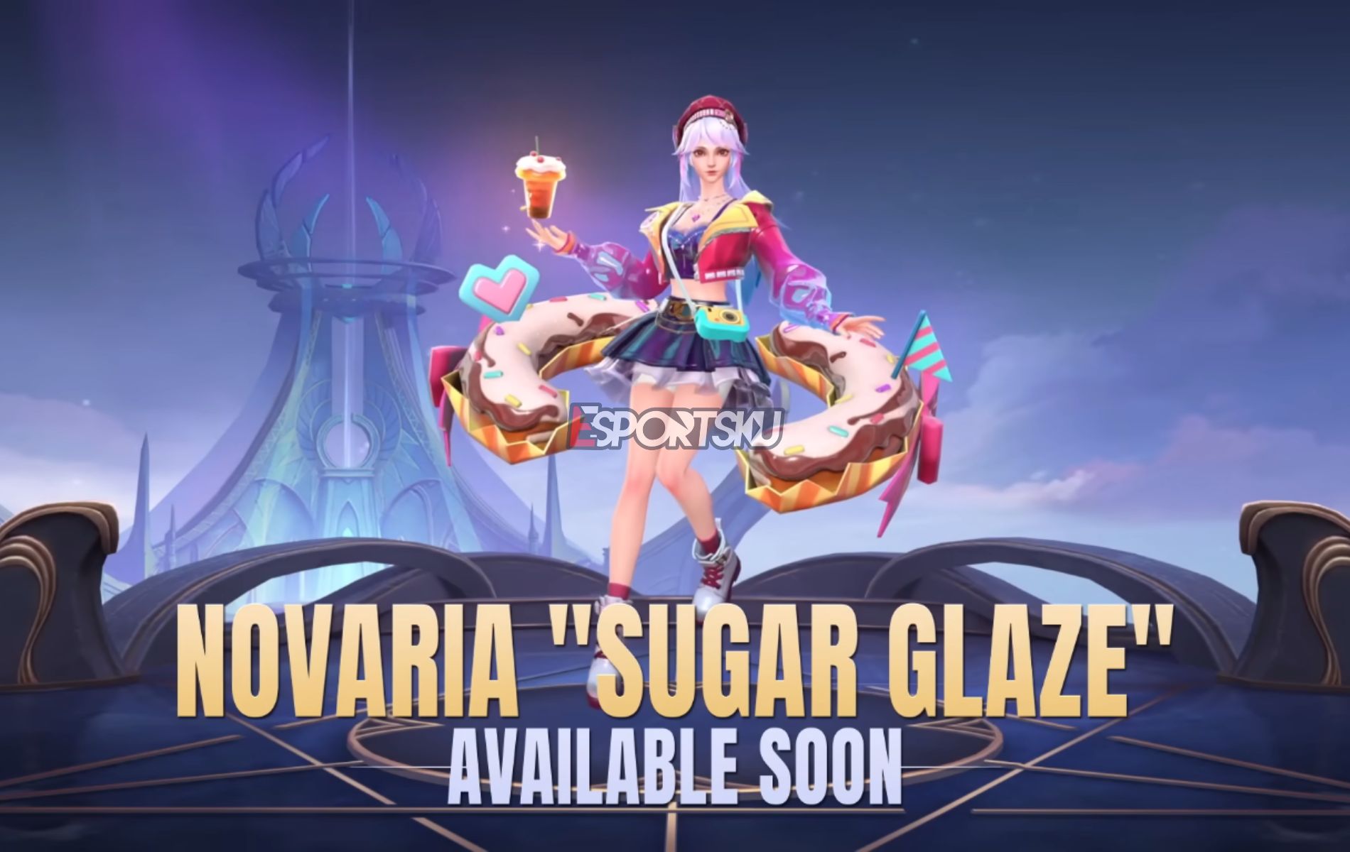 Skin Starlight Novaria Sugar Glaze Mobile Legends ML Esports