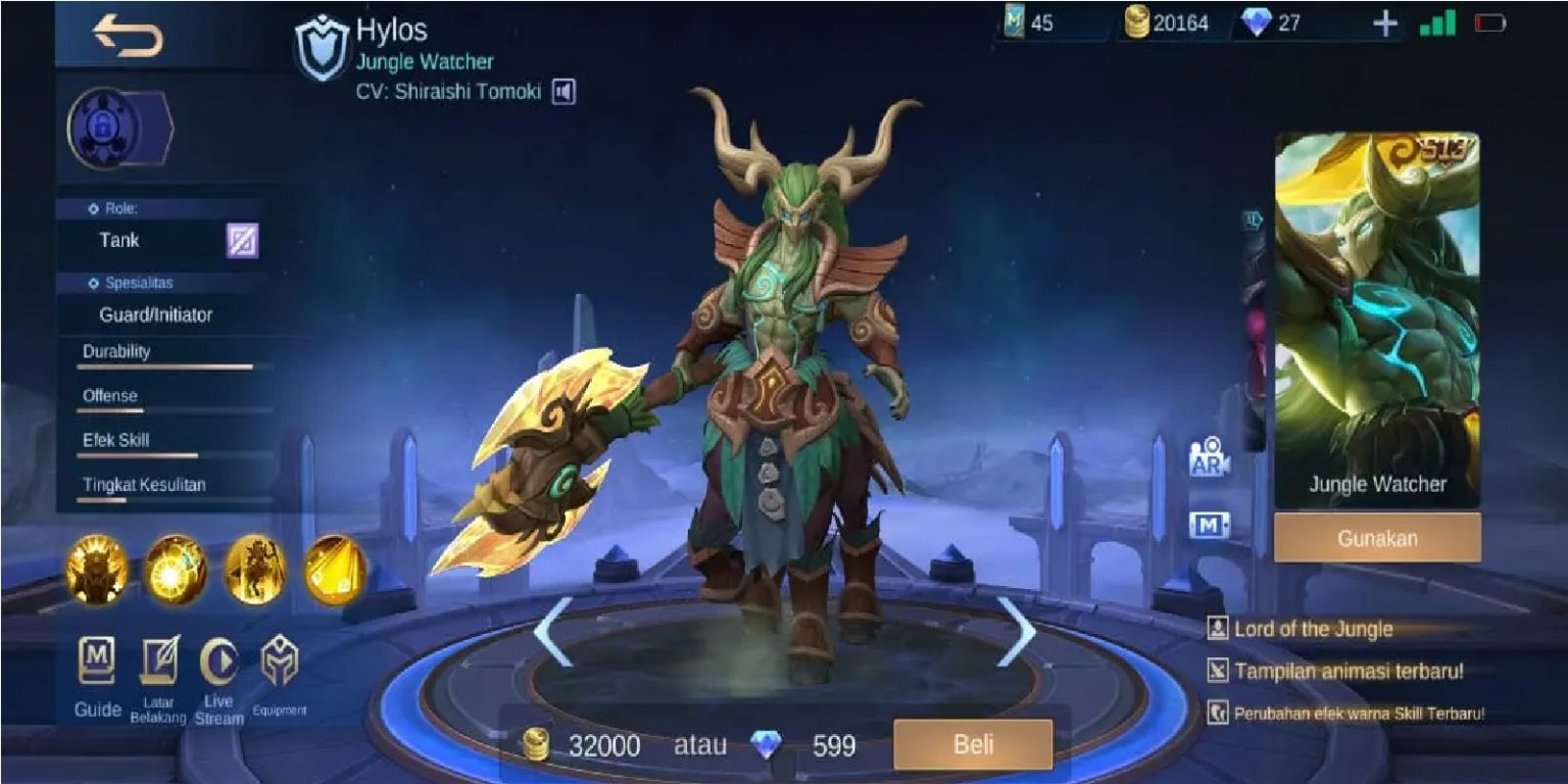 17 List of All Season Skins in Mobile Legends - Esports