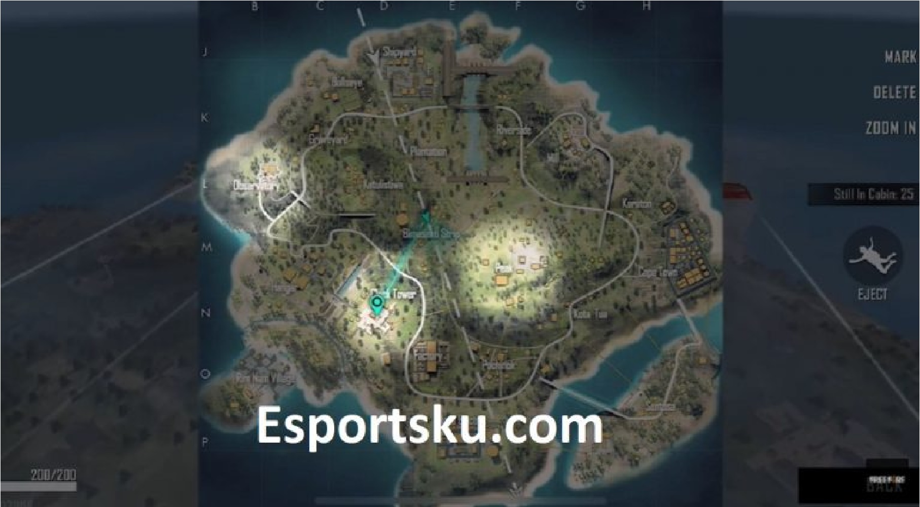 Tips to Know the Best Spot in Bermuda Map in Free Fire (FF) - Esports
