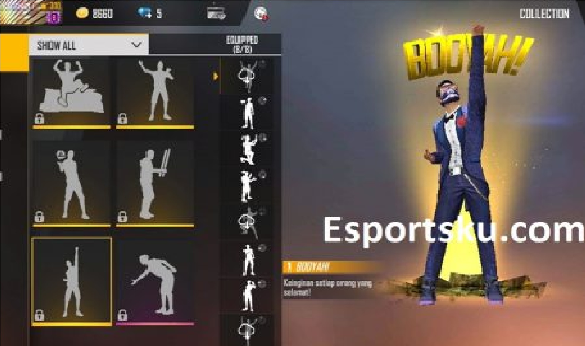 How To Get A Special Booyah Emote In Free Fire FF Esports