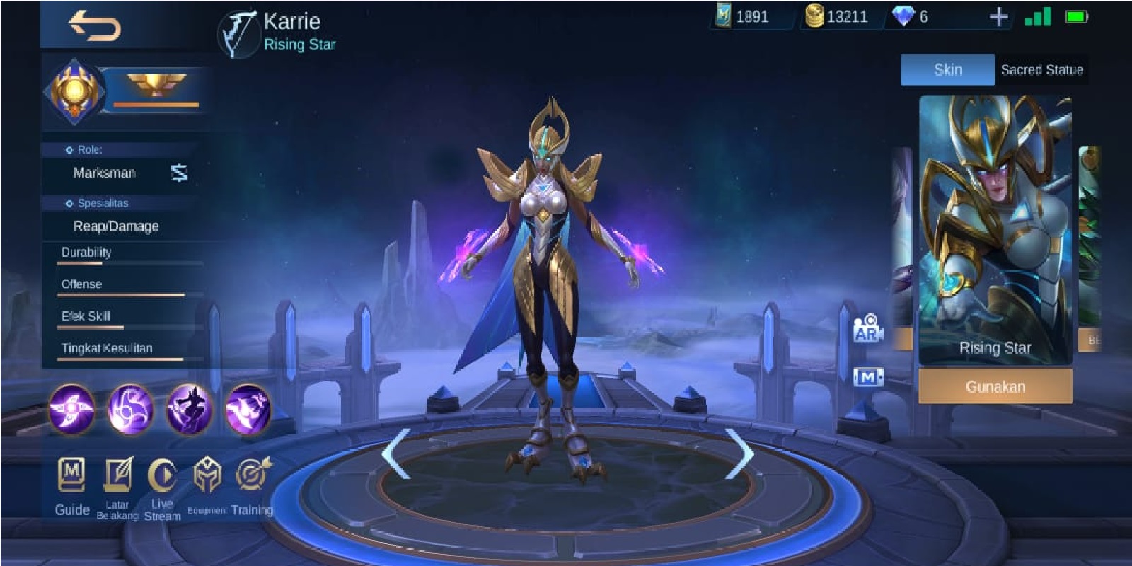 6 Best Karrie Skins in Mobile Legends (ML) | Esports