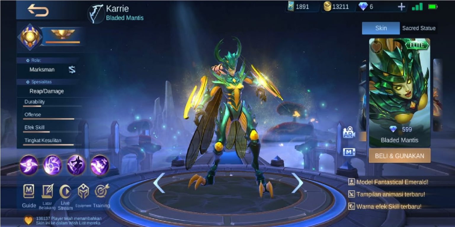 6 Best Karrie Skins in Mobile Legends (ML) - Esports