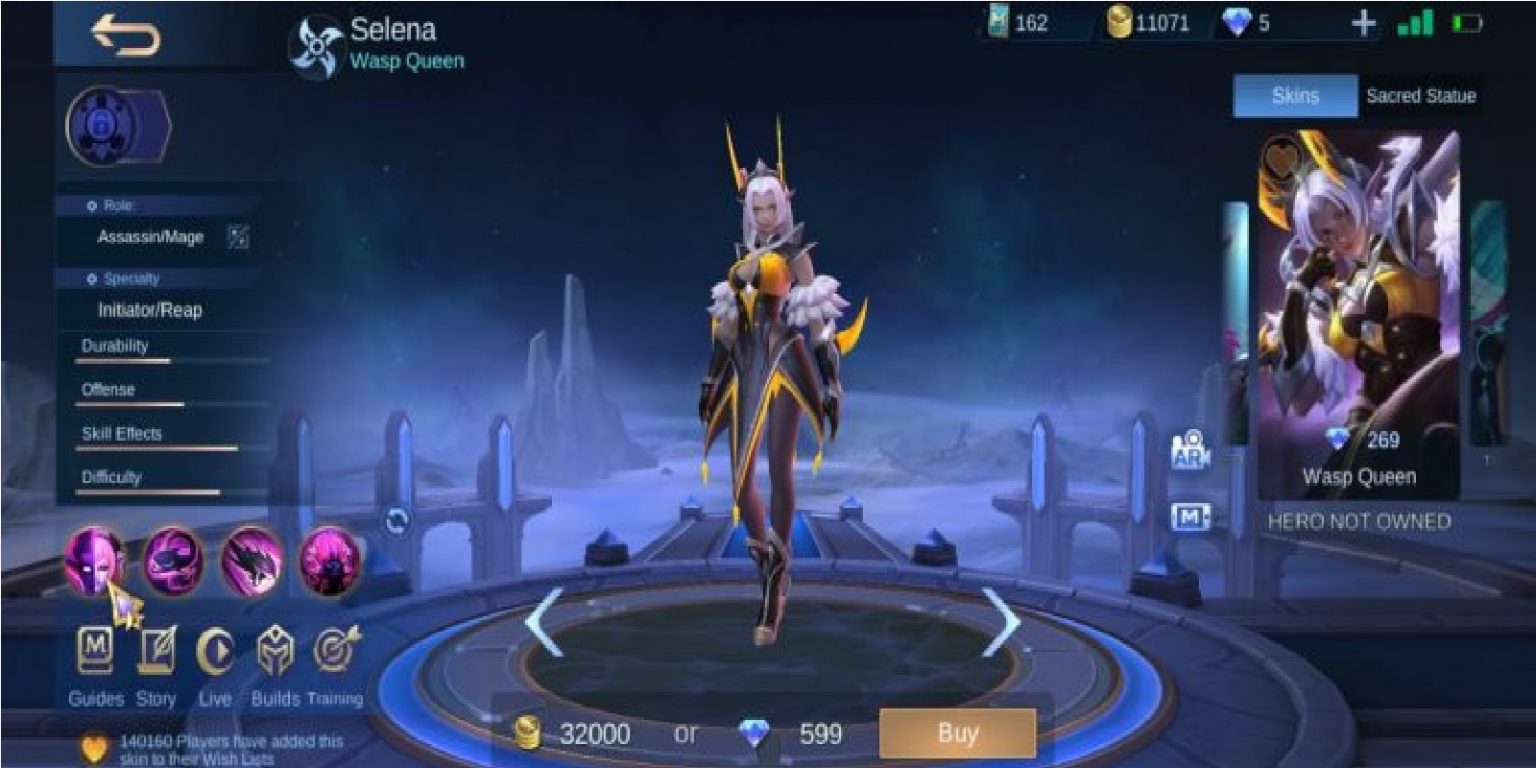 Selena's Best Skin in Mobile Legends (ML) - Esports