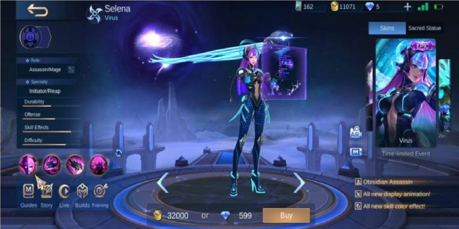 Selena's Best Skin in Mobile Legends (ML) - Esports