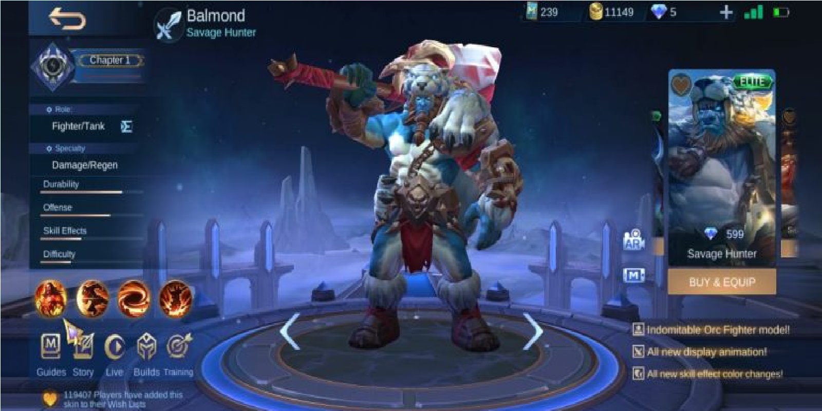 Balmond Best Skin S In Mobile Legends Ml Esports