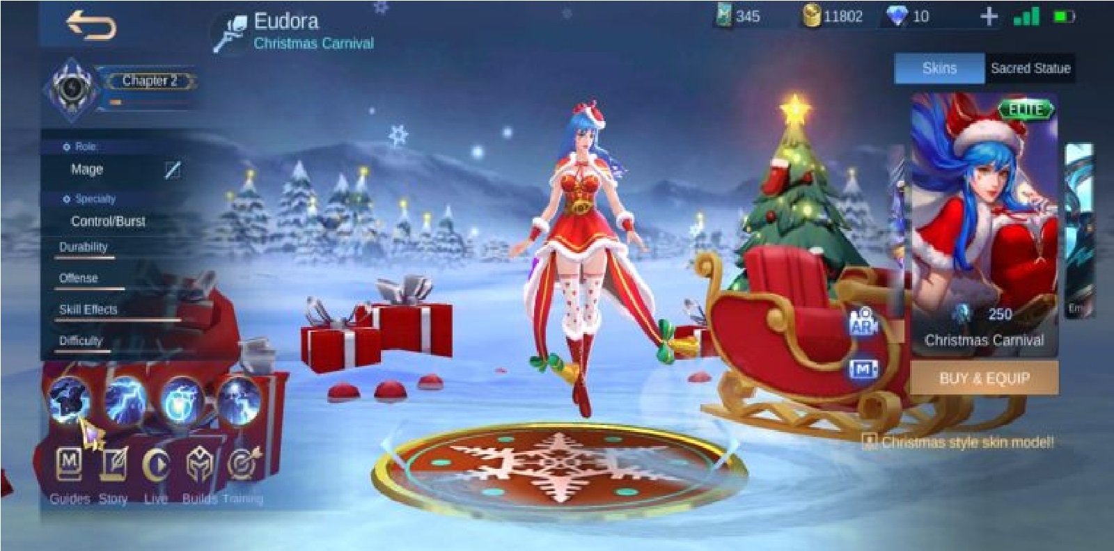 Eudora Best Skin's in Mobile Legends (ML) | Esportsku