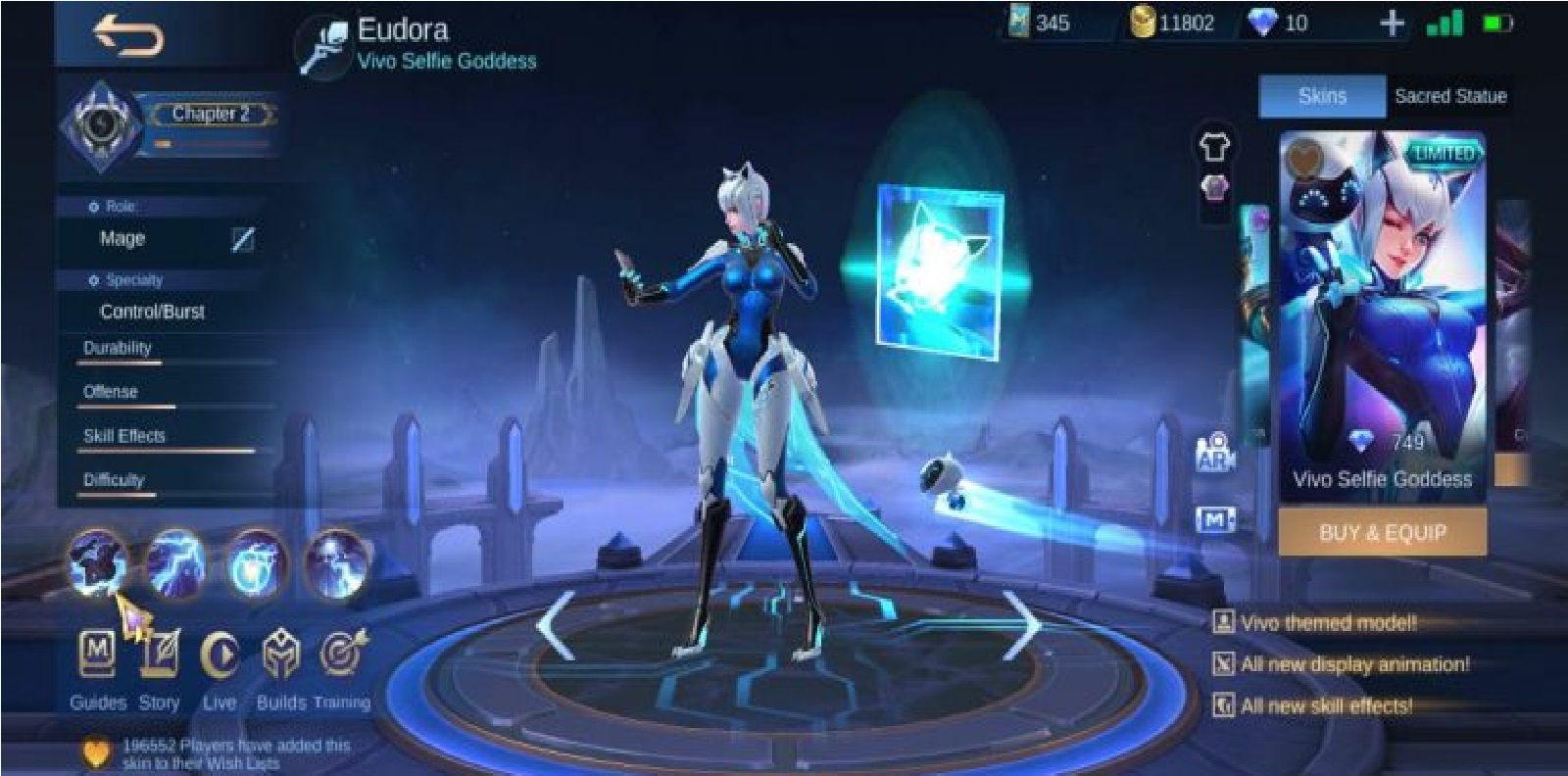 Eudora Best Skin’s in Mobile Legends (ML) | Esportsku