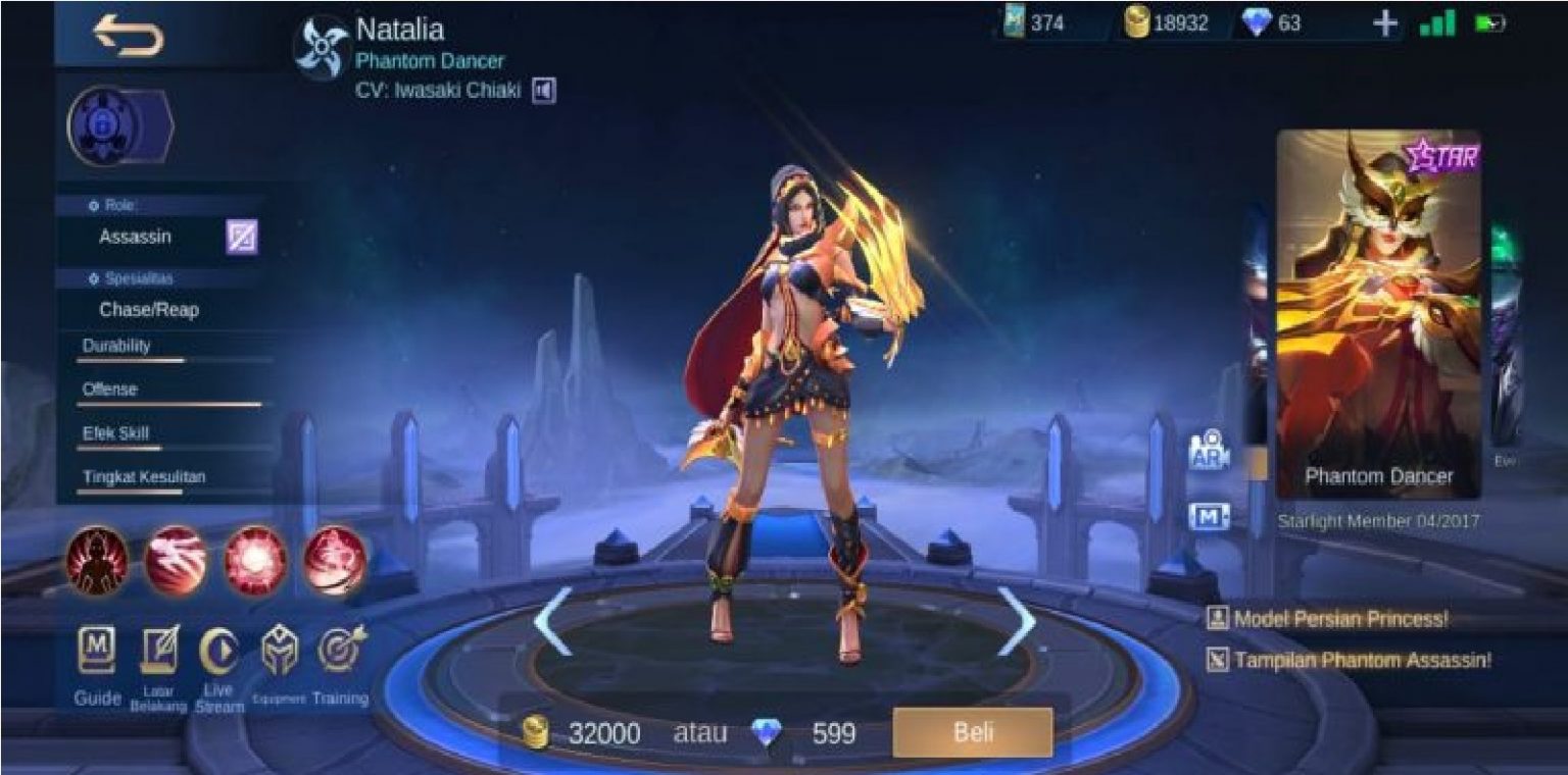 Natalia Best Skin’s in Mobile Legends (ML) - Esports