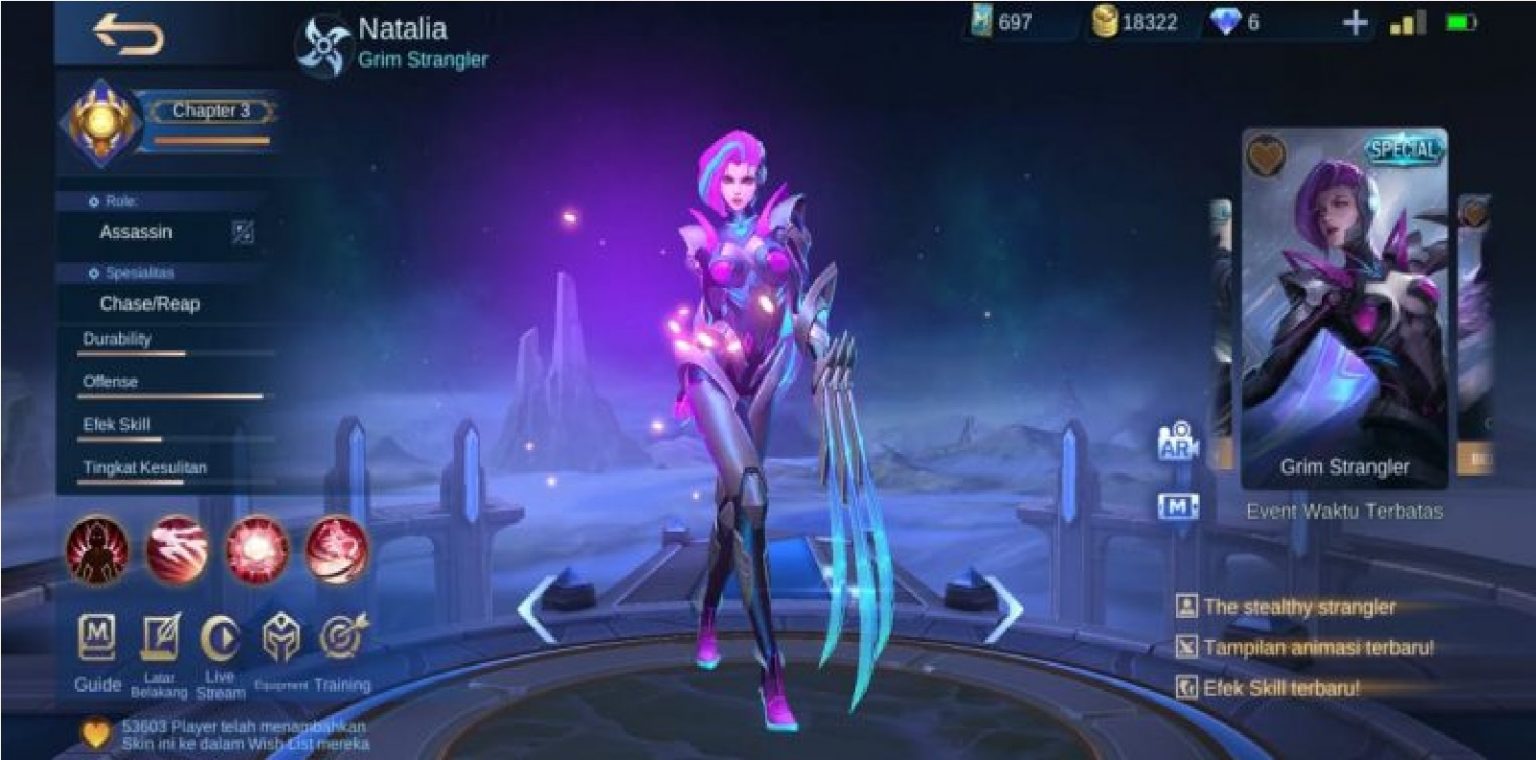 Natalia Best Skin’s In Mobile Legends (ML) - Esports