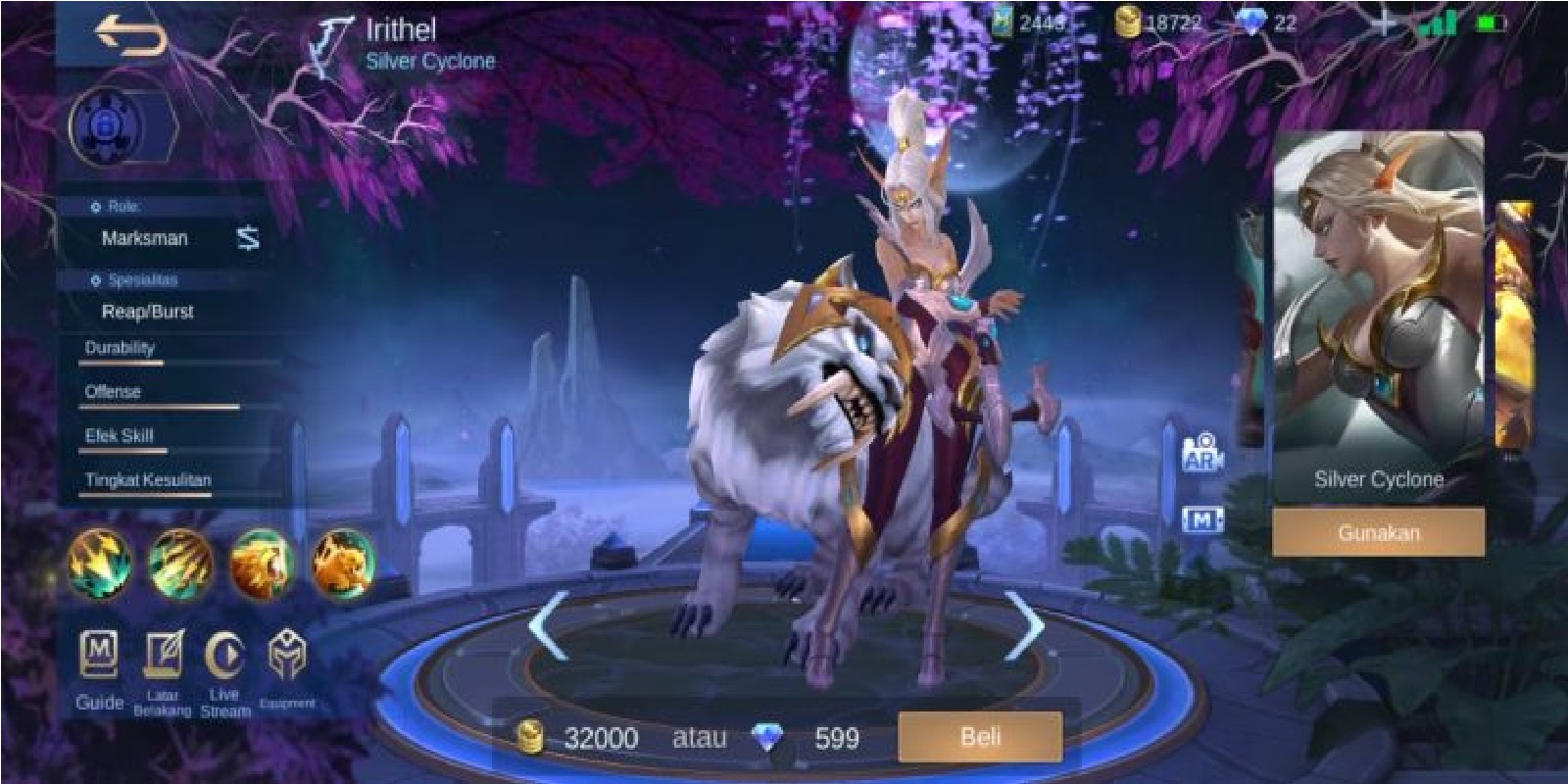 Irithel Best Skin S In Mobile Legends Ml Esports Irithel Best Skin S In Mobile Legends Ml Esports
