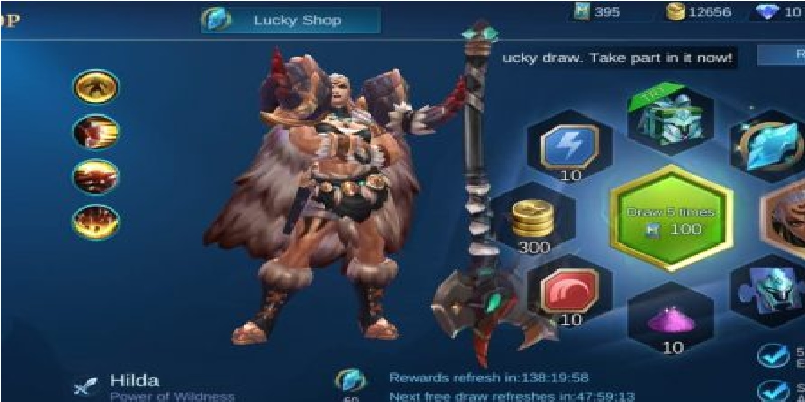 How to get free Hilda Skin From Lucky Spin Mobile Legends (ML) - Esports