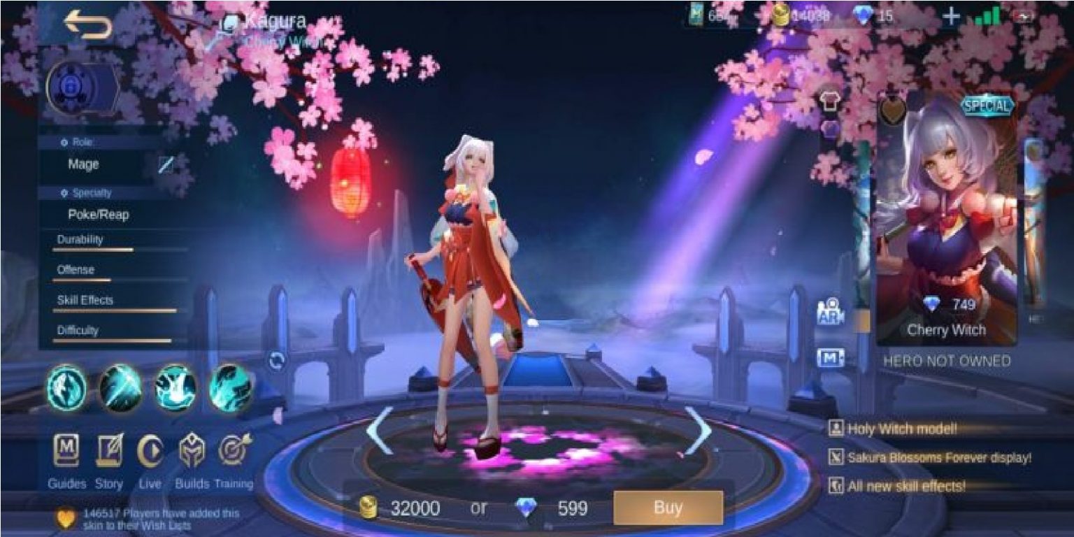 4 Best Kagura Skins Mobile Legends (ML) | Esportsku