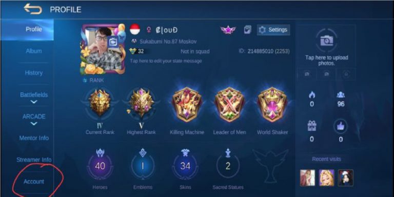 How To Recover My Ml Account