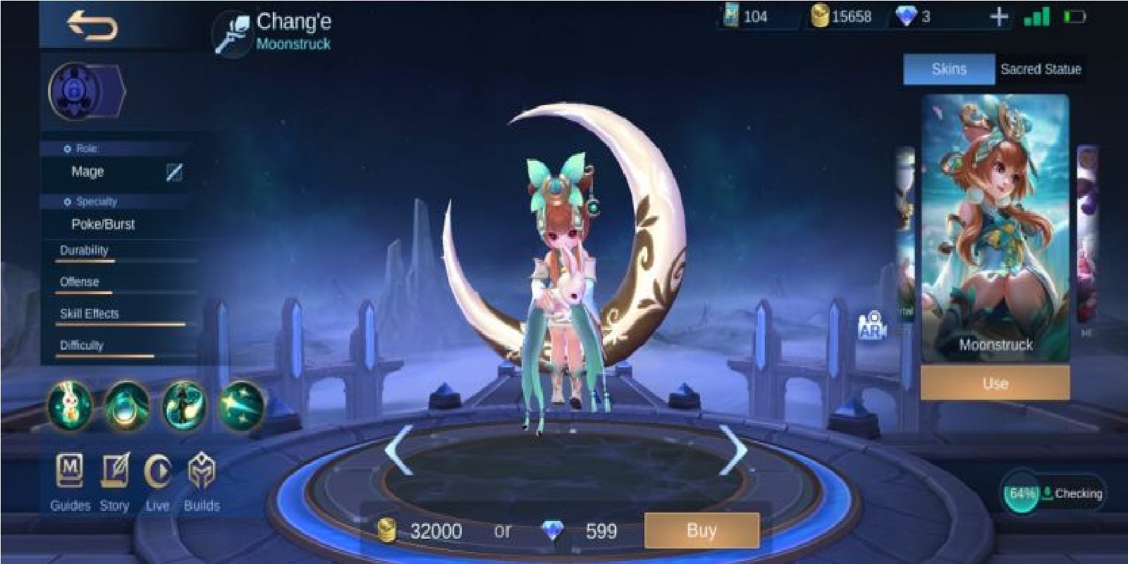 5 Best Chang'e Skins Mobile Legends (ML) - Esports