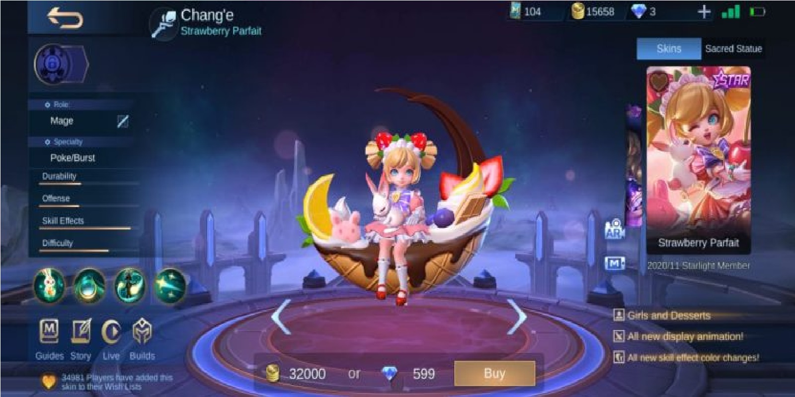 5 Best Chang'e Skins Mobile Legends (ML) - Esports