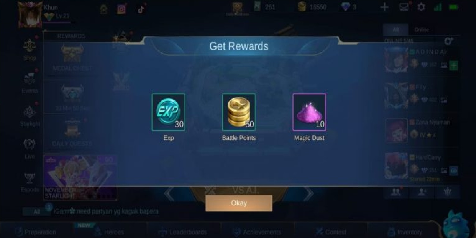 How To Quickly Increase Celestial Level In Mobile Legends Ml Game News