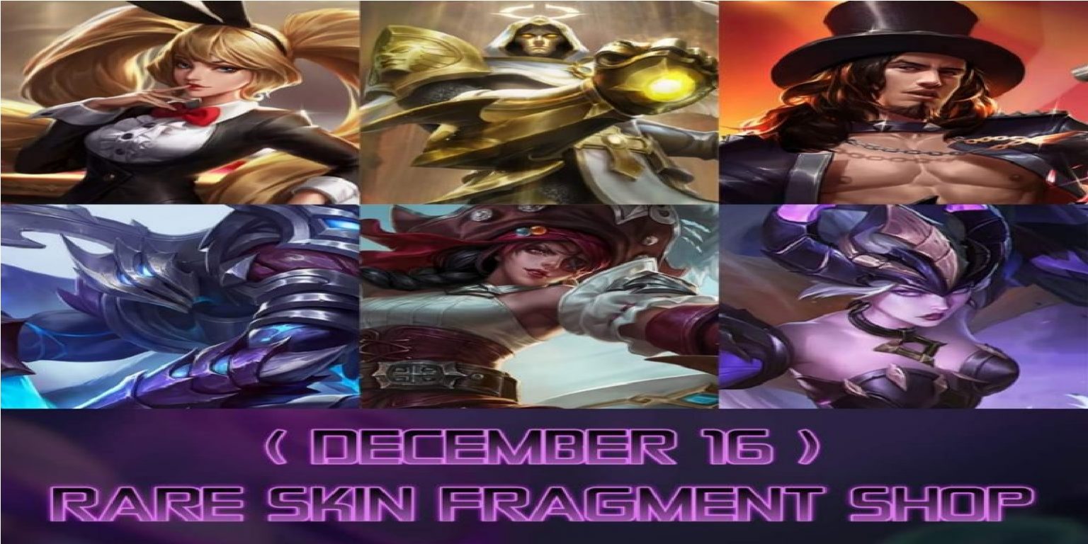 Update Rare Fragment Skin Shop Mobile Legends December 16, 2020 (ML