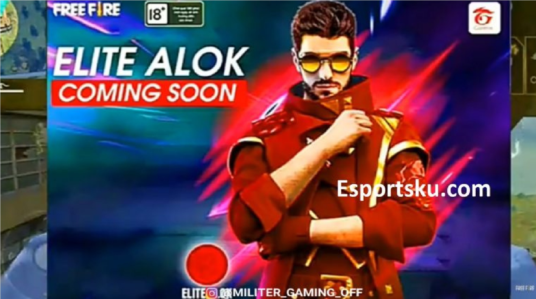 This Is The Alok Elite Bundle In Free Fire FF Looks Like Esports