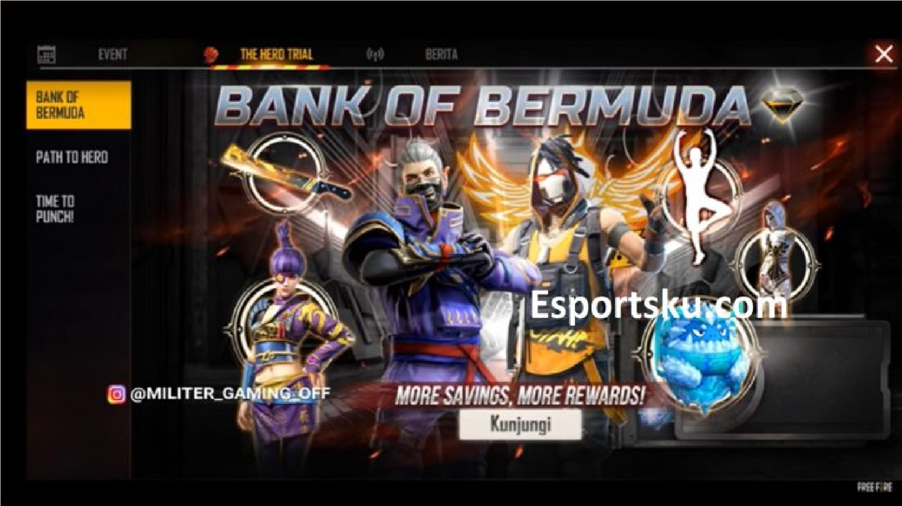 Bank Of Bermuda Free Fire Ff Event Leak Esportsku