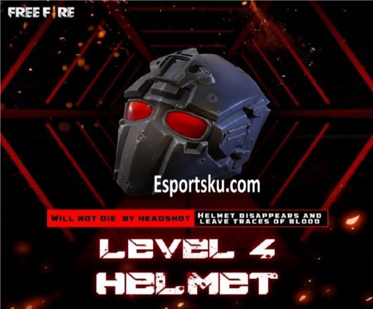 The New Level 4 Helmet Free Fire is the Strongest Helmet Esports