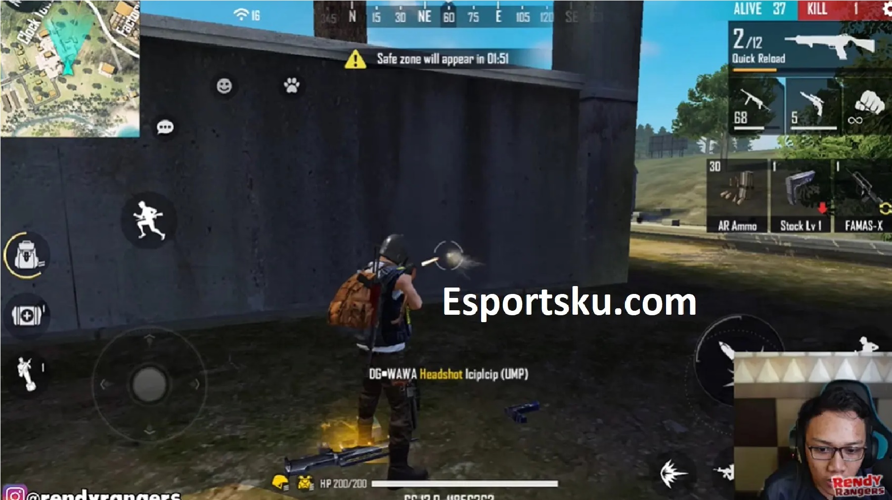 Free Fire Ff Mag7 Shotgun Review By Rendy Rangers Esports