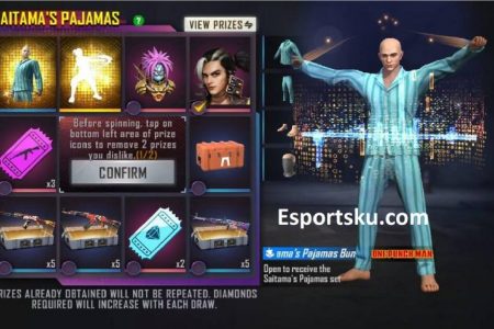 How To Get A Saitama Pajamas Bundle In Free Fire Ff Esports