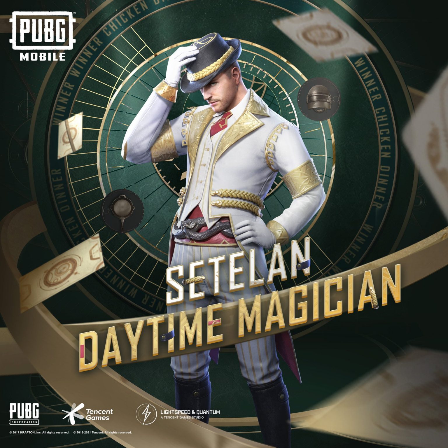 Daytime Magician Outfit Set Available In PUBG Mobile Game - Esports