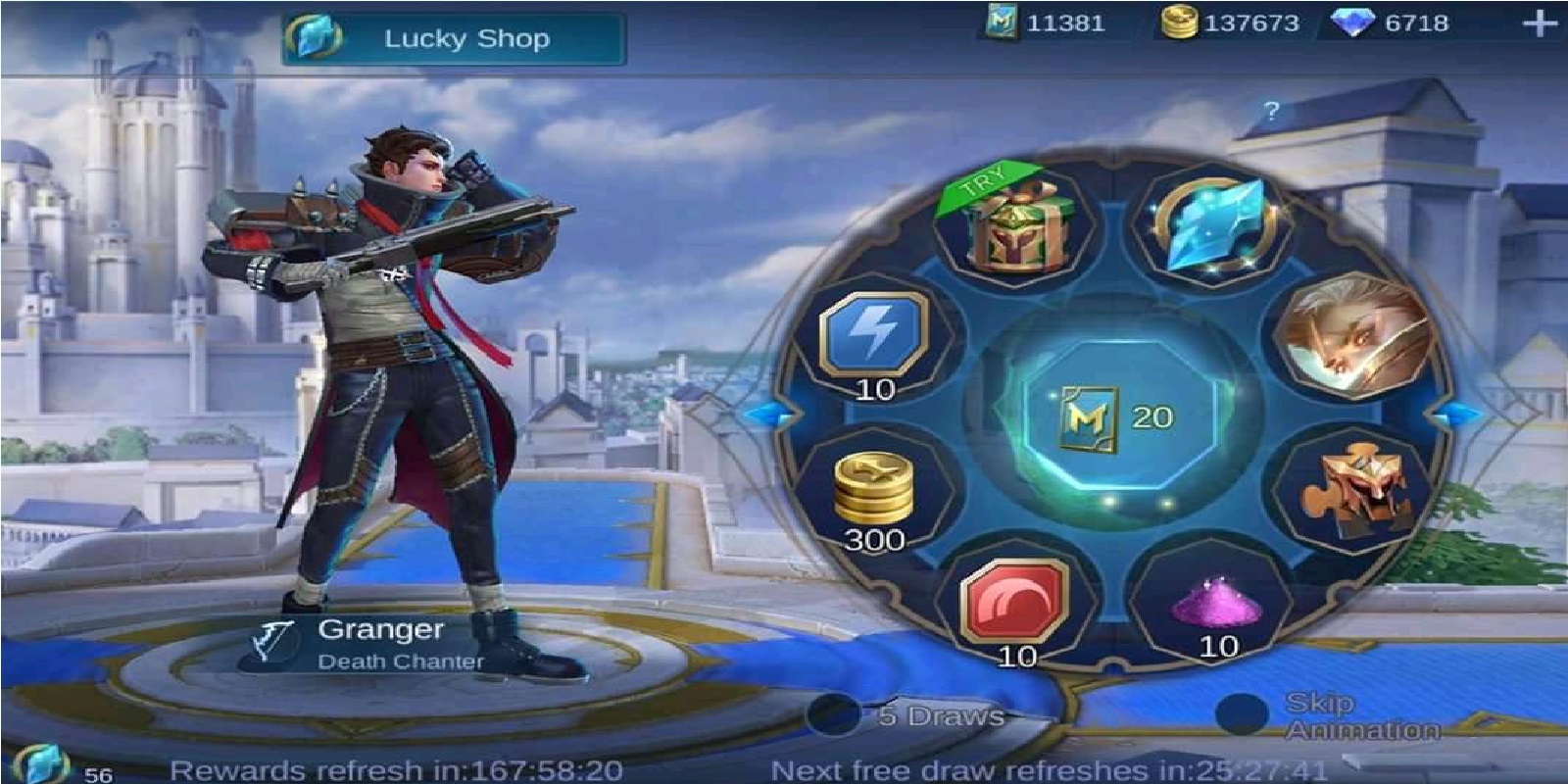 Lucky Spin Ways To Get Free Hero Granger Mobile Legends (ML) - Esports Lucky Spin Ways To Get Free Hero Granger Mobile Legends (ML) - Esports