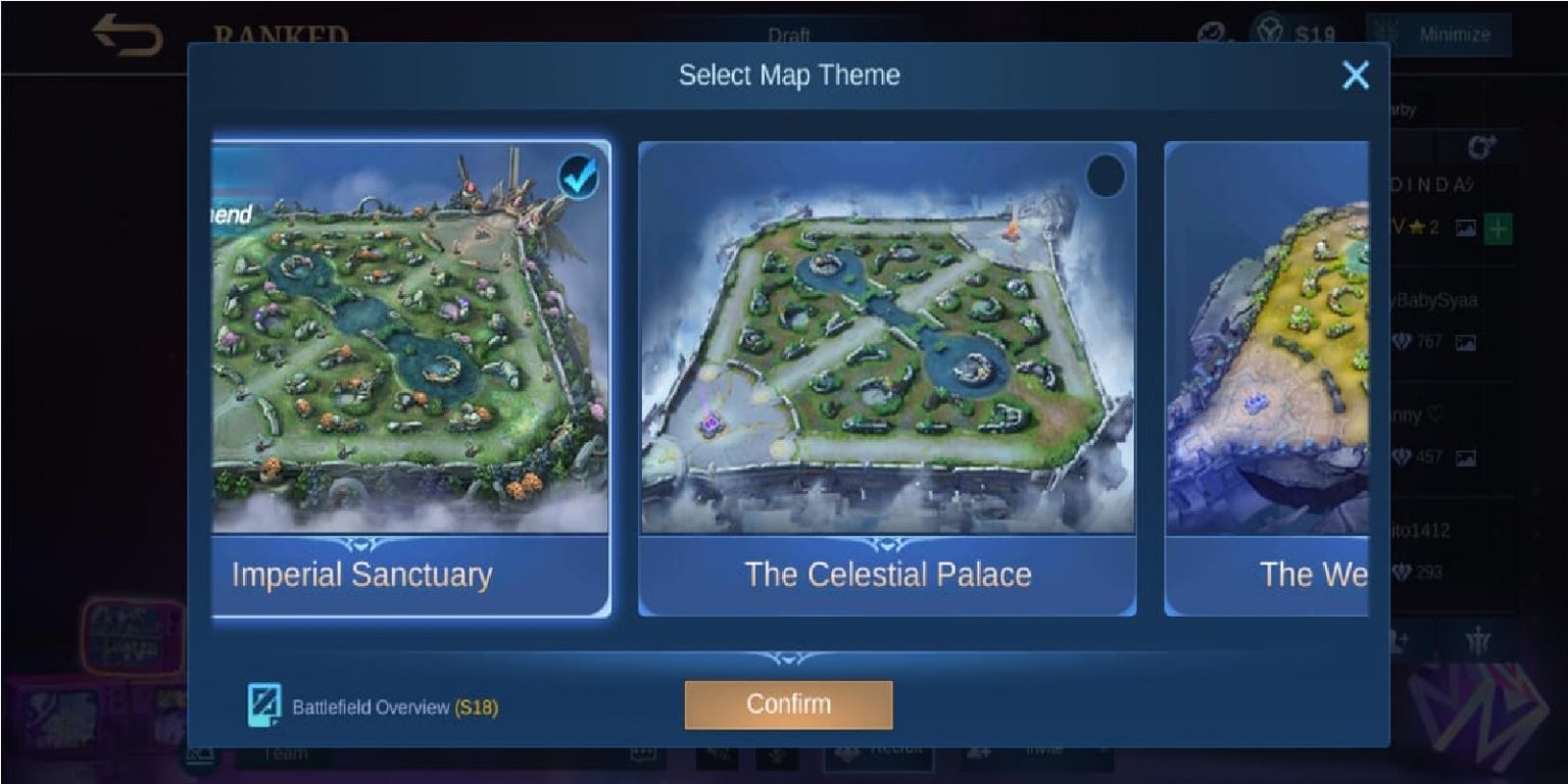 Mobile Legends World Map