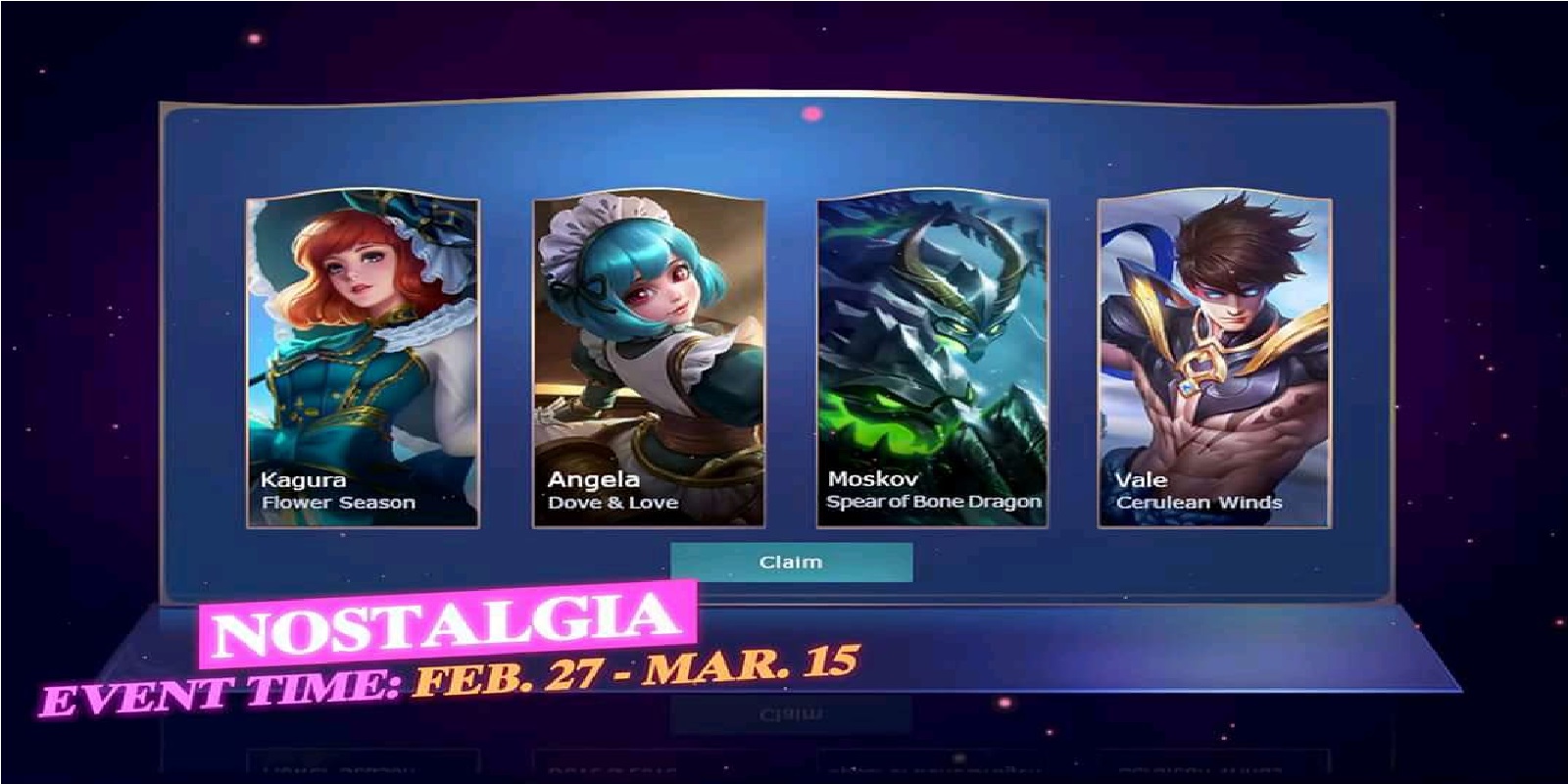 Nostalgia Mobile Legends Event Comes Back in February 2021 (ML) Esports