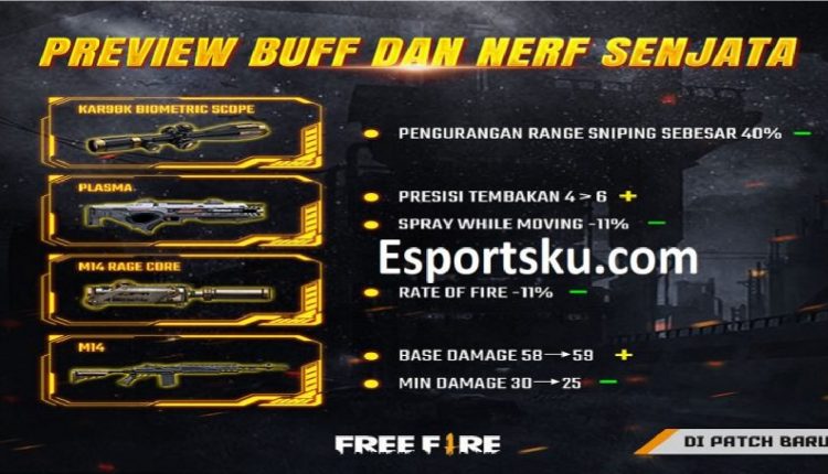 weapon nerf