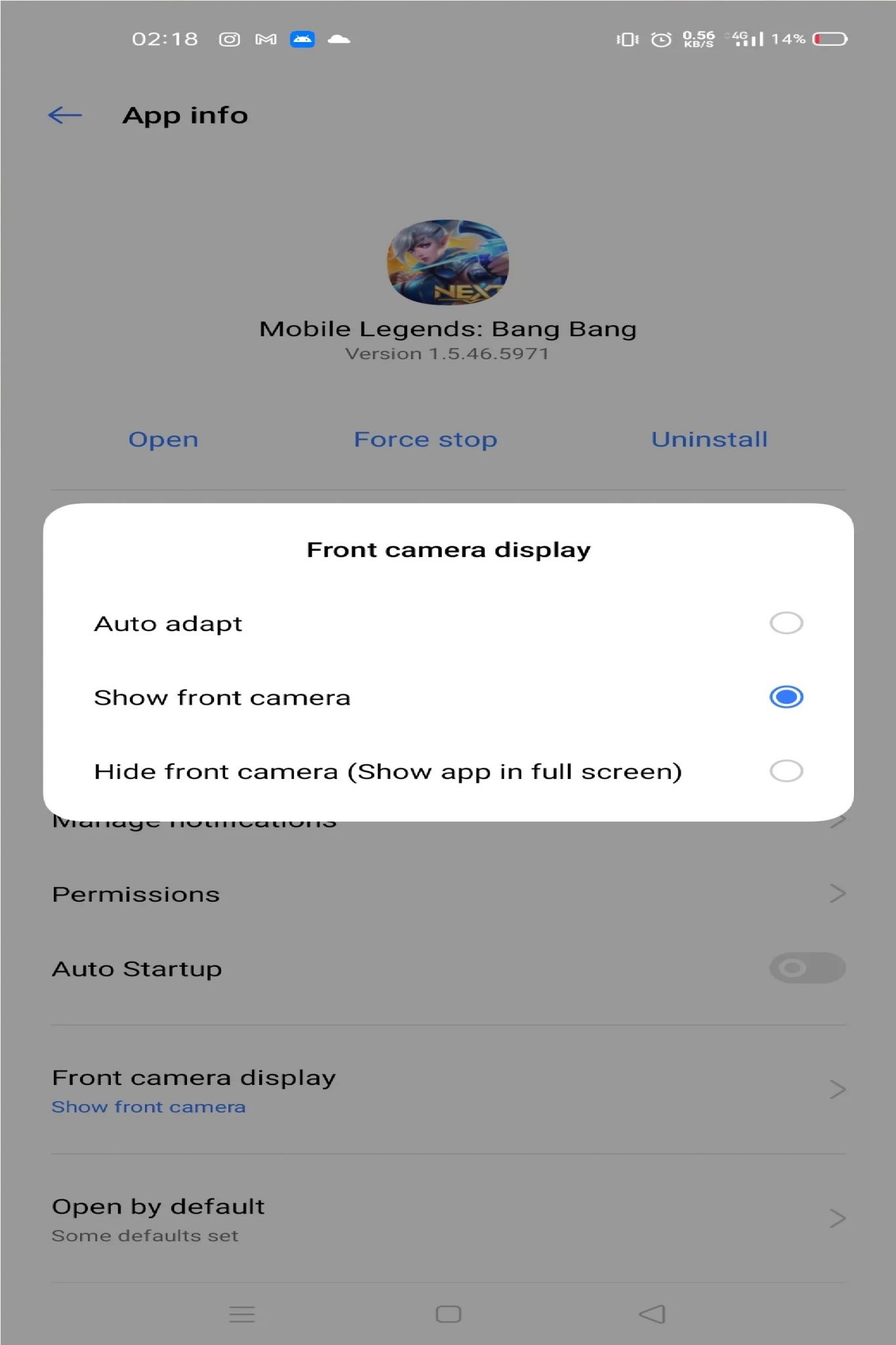 How to Settings Fullscreen Mobile Legends (ML) Esports