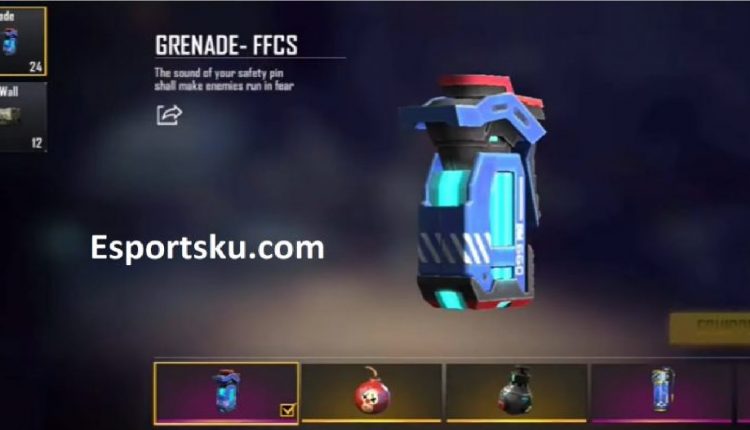grenade skin free fire