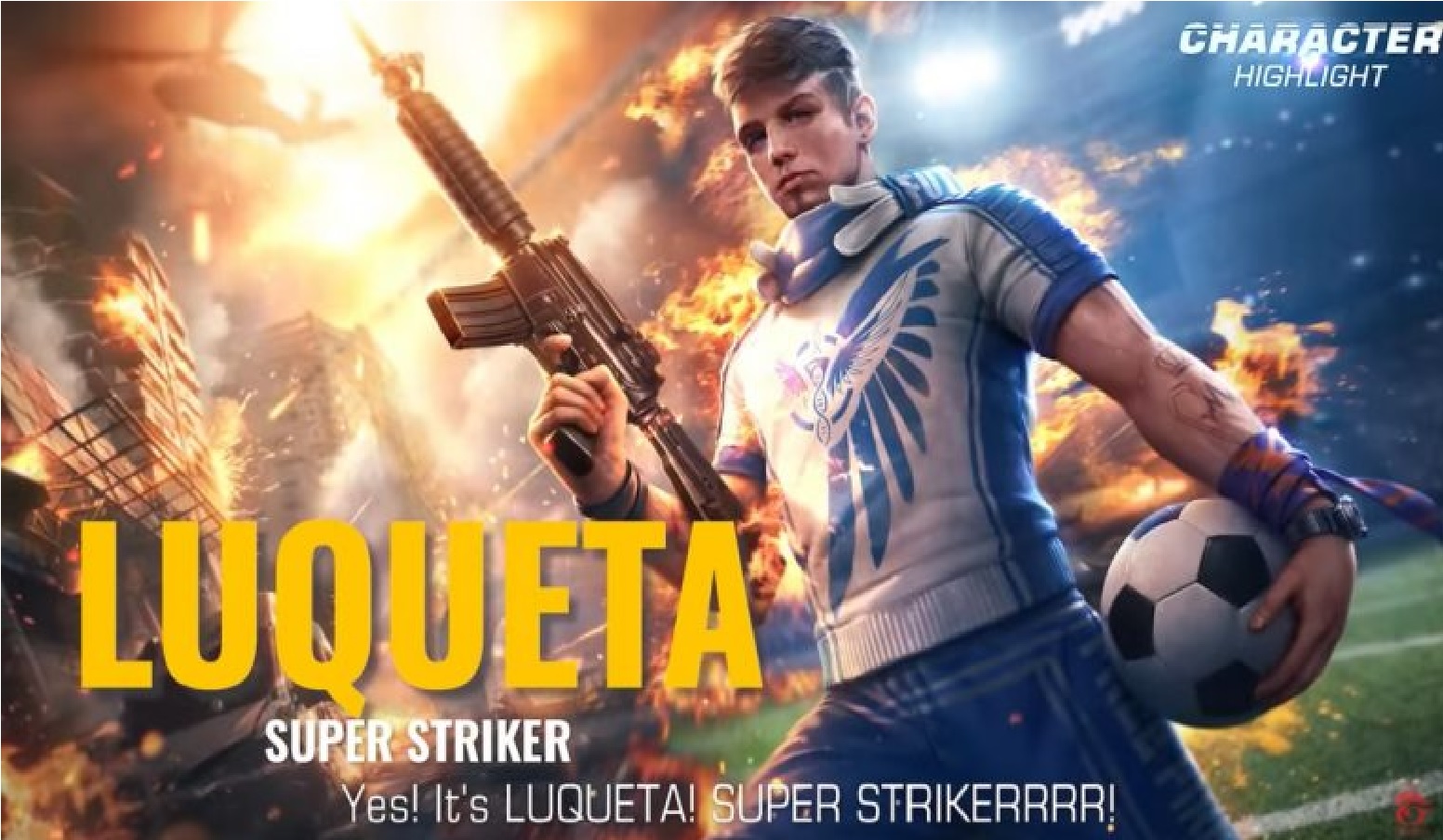 Buff on Luqueta in Free Fire (FF) OB29 Update Esports