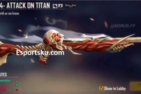 Reason to Have M1014 Attack on Titan Skin in Free Fire (FF)