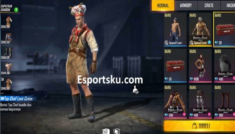 loot crate free fire