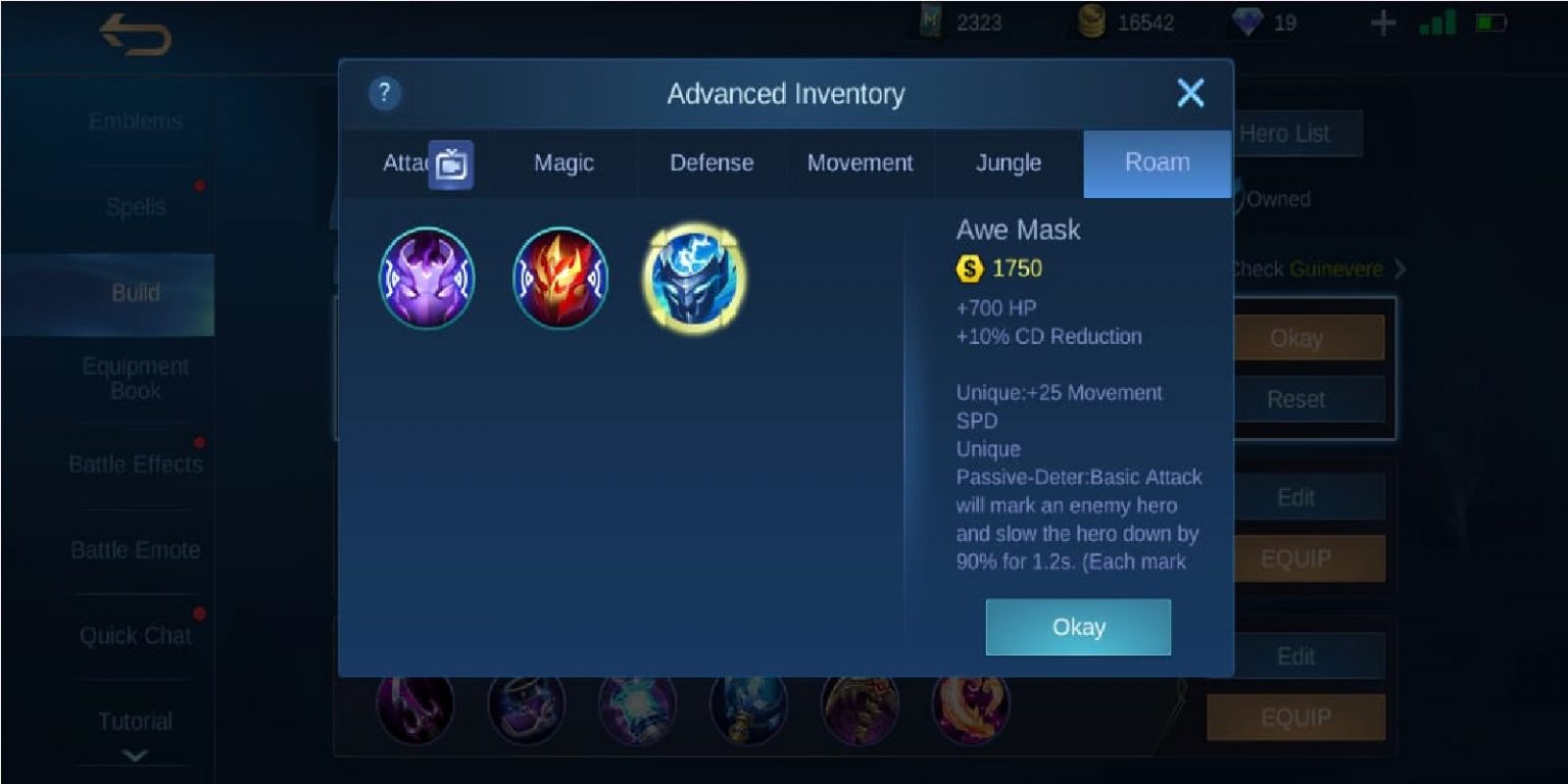 How To Buy Roaming Equipment In Mobile Legends Ml Esports