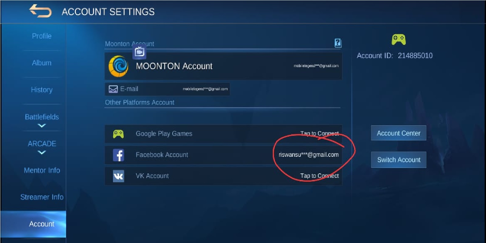 How to use a profile photo with your own photo in Mobile Legends (ML ...