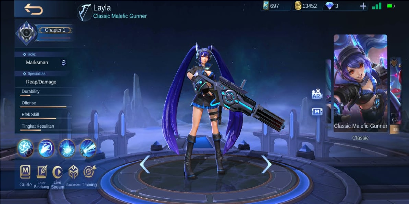 How many Layla skins are there in Mobile Legends (ML)? | Esports