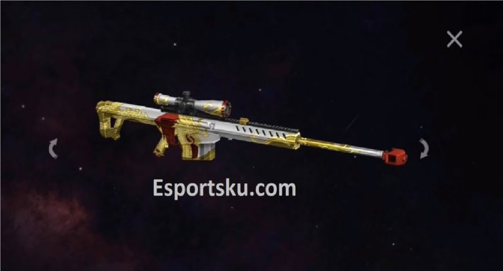 Tips To Get The M82b Mob Dragon In Free Fire Ff Skin Esports