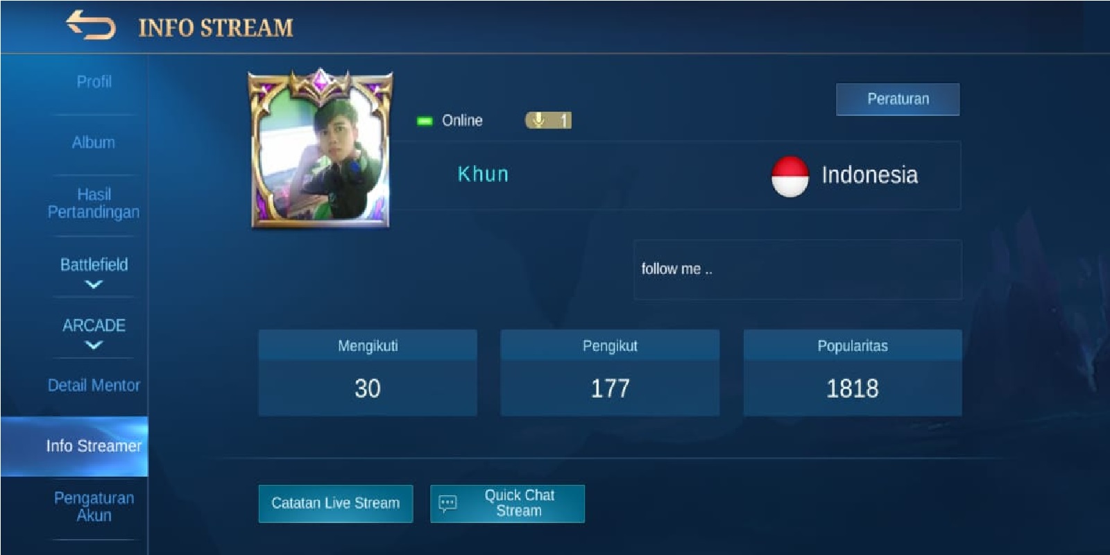 How To Activate Live Streaming Mobile Legends 2021 Auto Work ML 