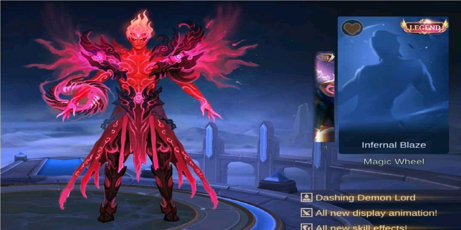 Release Date Of Skin Legend Valir Infernal Blaze Mobile Legends (ML ...