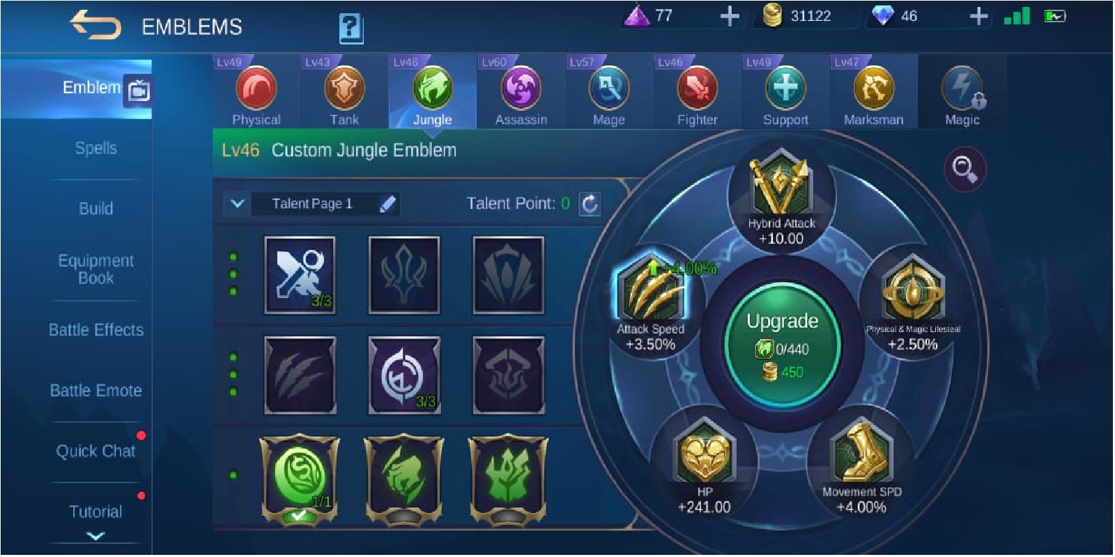 9 Best Emblems and Emblem Functions in Mobile Legends! (ML) Esports