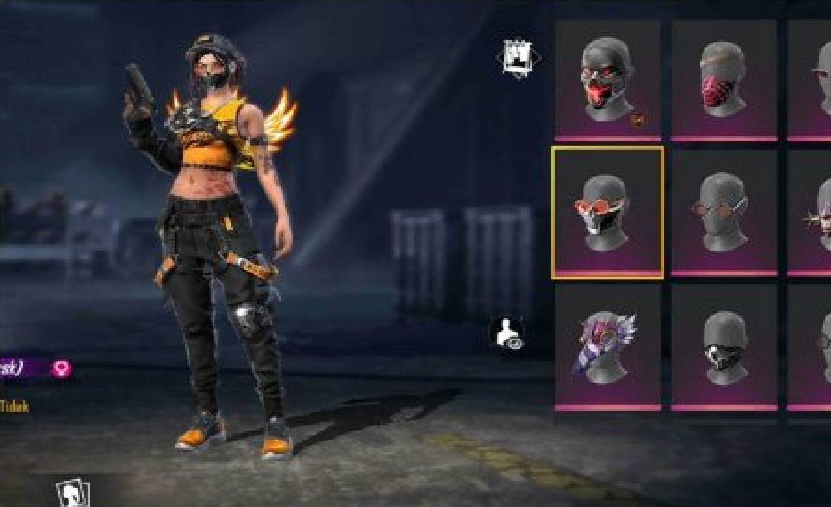 mask free fire