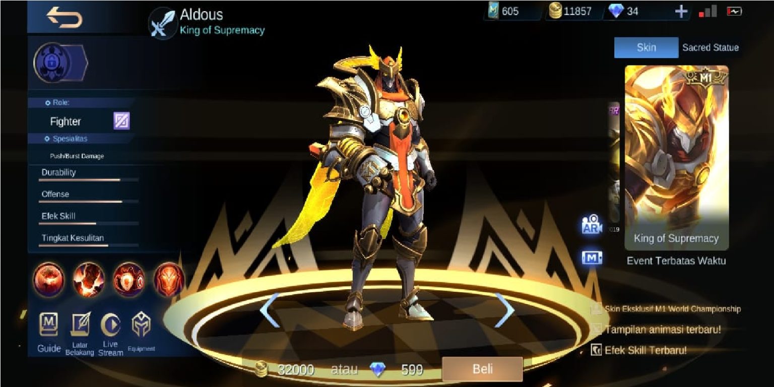 15 Most Rare Skins in Mobile Legends (ML) - Esports